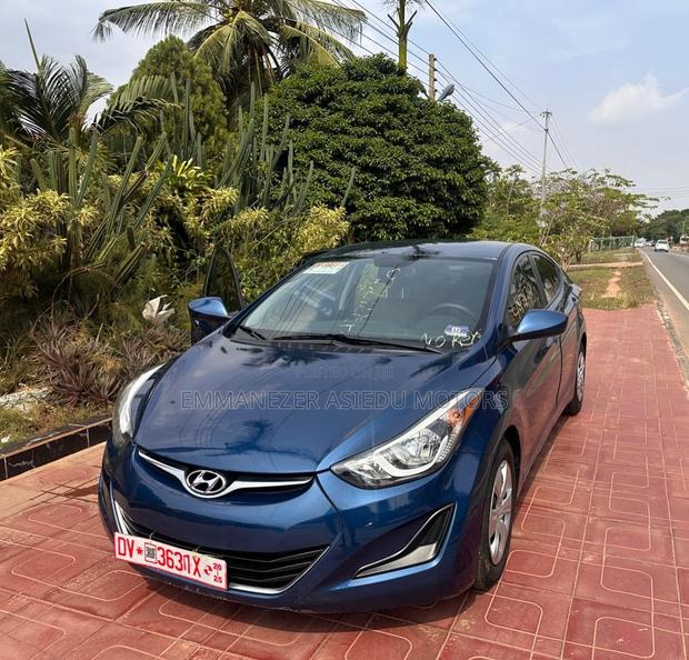 Hyundai Elantra SE Sedan FWD (1.8L 4cyl 6A) 2016 Blue photo 3