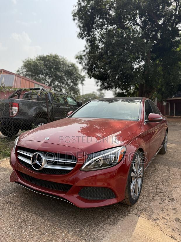 Mercedes-Benz C300 Base C300 RWD Sedan 2018 Red