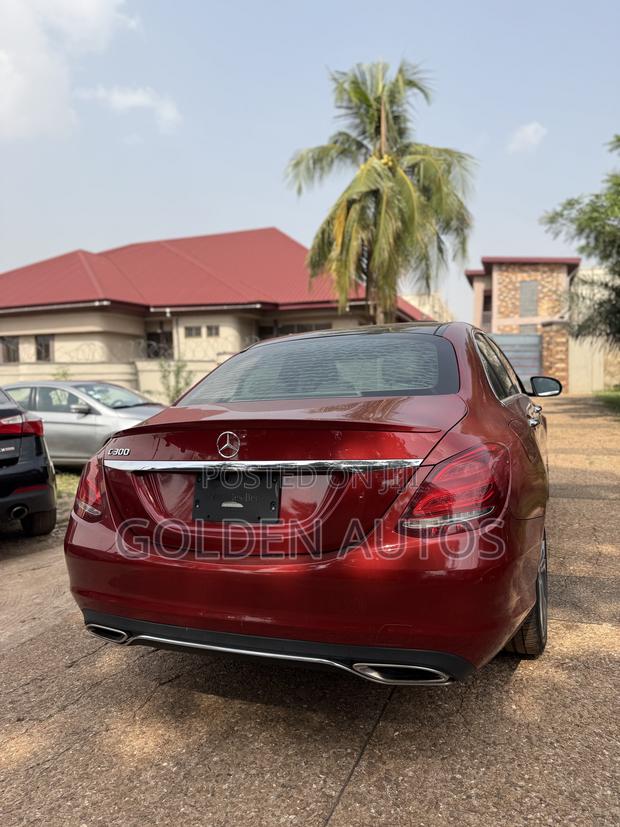 Mercedes-Benz C300 Base C300 RWD Sedan 2018 Red