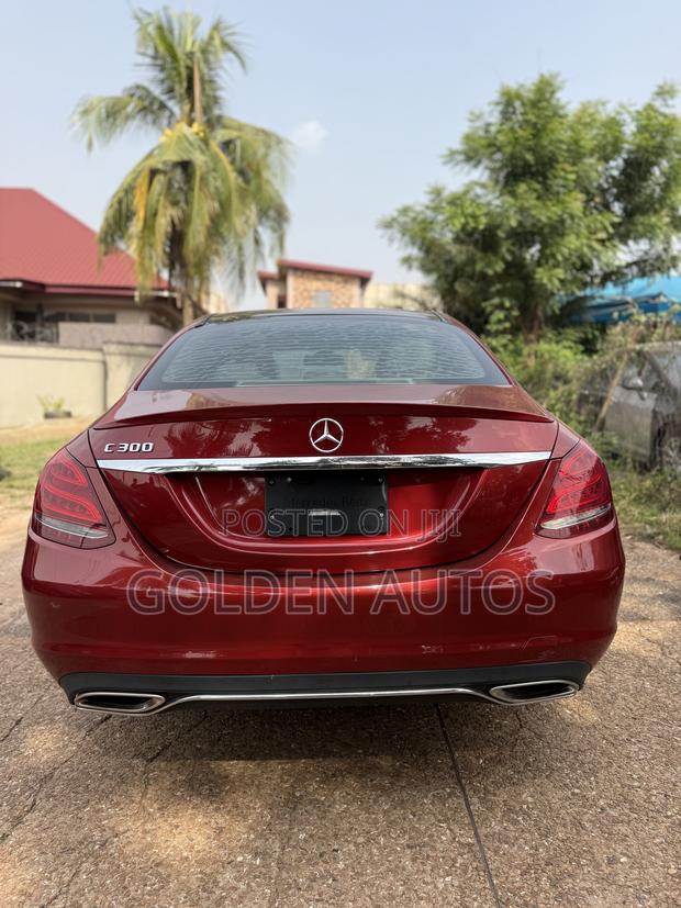 Mercedes-Benz C300 Base C300 RWD Sedan 2018 Red