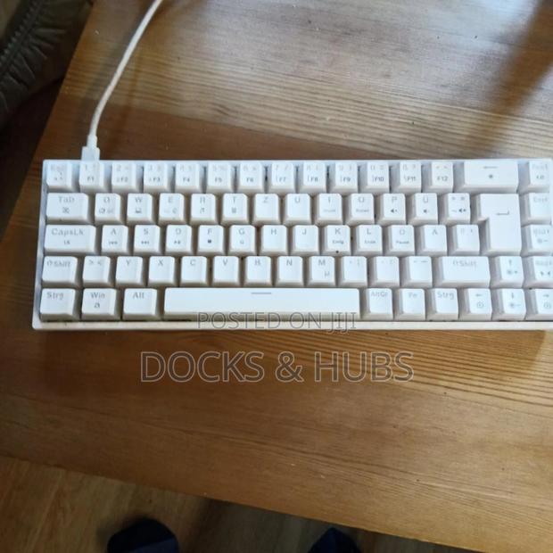Isy Igk-5500-Wt Gaming Keyboard Mechanical Wired White