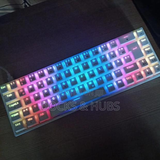 Isy Igk-5500-Wt Gaming Keyboard Mechanical Wired White photo 2