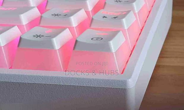 Isy Igk-5500-Wt Gaming Keyboard Mechanical Wired White photo 5