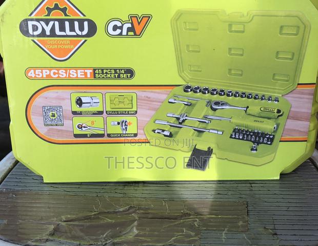 45pcs Socket 1/4" photo 2