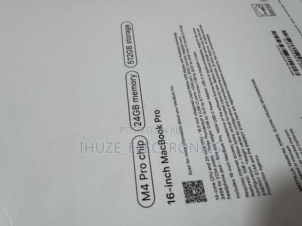 Laptop Apple MacBook Pro 24GB Apple M4 Pro SSD 512GB photo 6