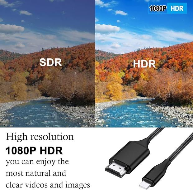 Apple Lightning to Hdmi Cable for iPhone/iPad photo 3