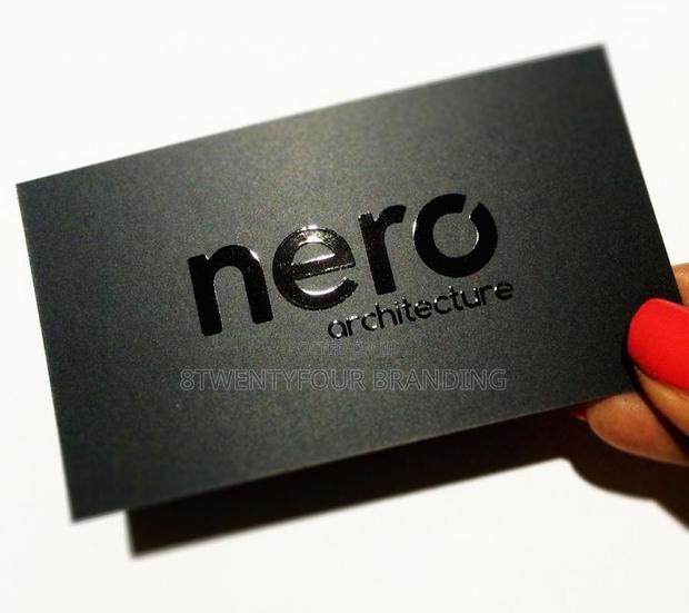 3d Spot Printed Business Cards