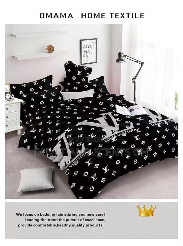1 Cotton Kingsize Bedsheets 4 Pillowcases photo 6