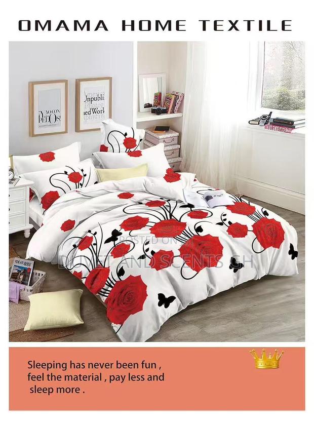 1 Cotton Kingsize Bedsheets 4 Pillowcases photo 5