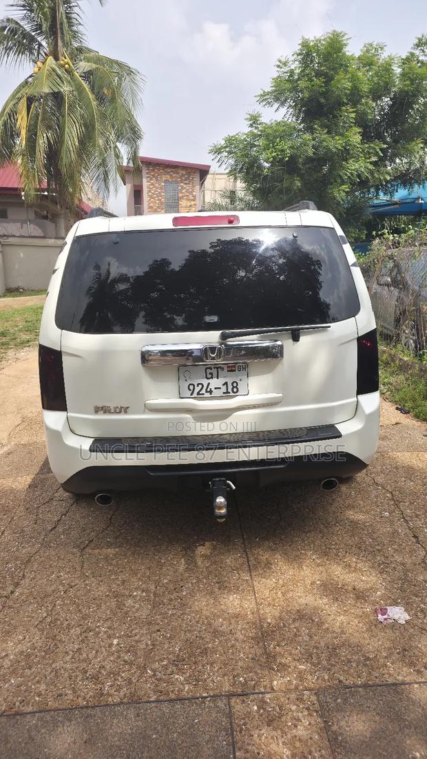 Honda Pilot EX-L 4dr SUV (3.5L 6cyl 5A) 2012 White photo 6