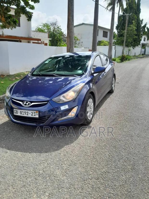 Hyundai Elantra 2016 Blue photo 3
