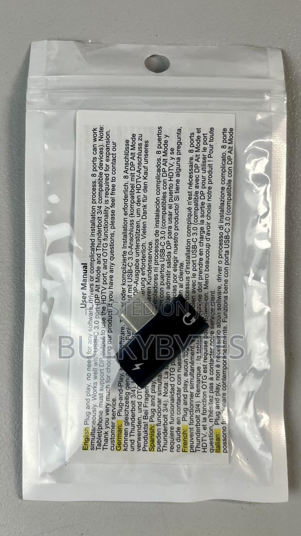 2-in-1 Usb-C to Dual Usb-C Adapter