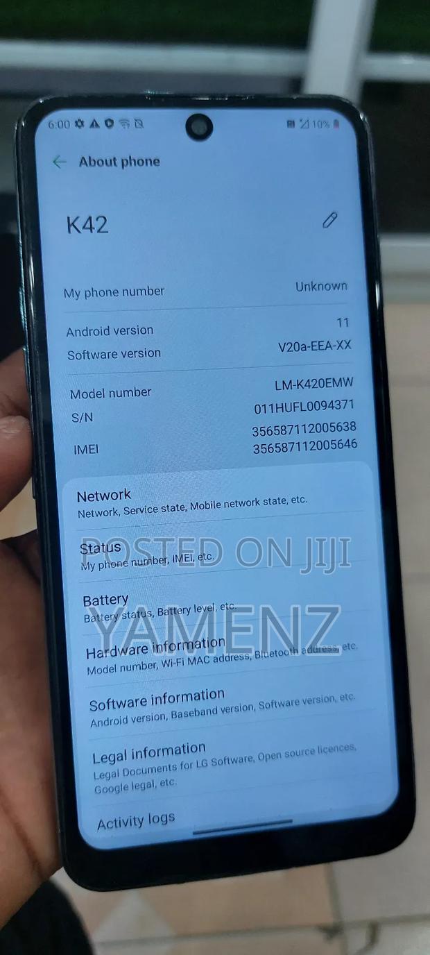 LG K42 64 GB Green photo 3