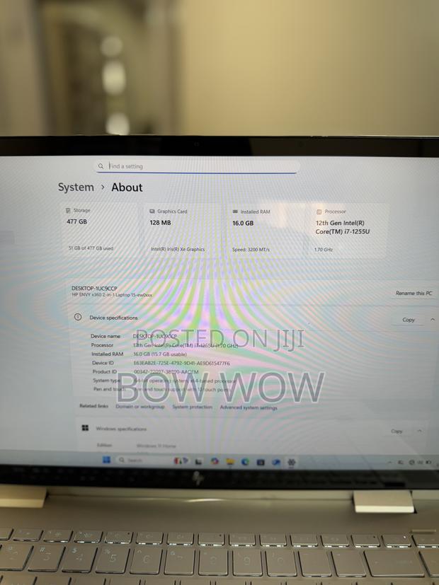 Laptop HP Envy X360 Convertible 15 Es2xx 16GB Intel Core I7 SSD 512GB photo 6
