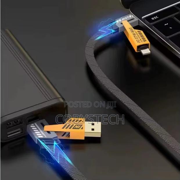 4-in-1 Fast Charging Cable – 65w + 27w Super Fast Charge photo 2