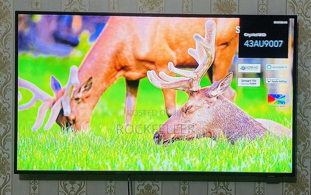 Uk Used Samsung Airslim Crystal Uhd Hdr10+ 43 Inches Smart Digital photo 6