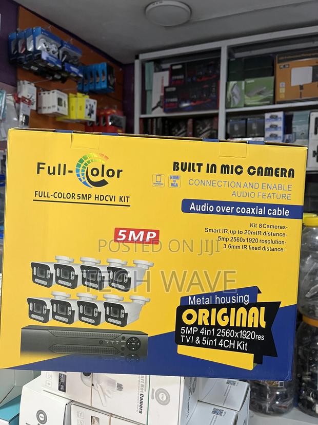 8 Channels CCTV Camera Kit