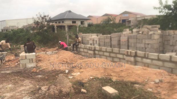 Land With Fence Wall at Sky Ridge Takoradi