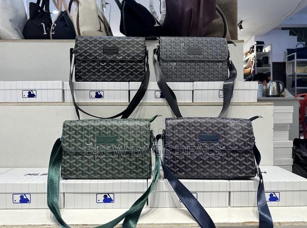 Top Quality Pure Leather Goyard Men Sidebag · Photo 4