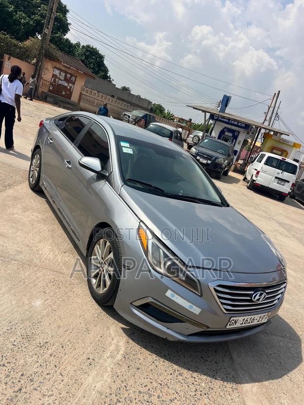 Hyundai Sonata 2016 Silver photo 2
