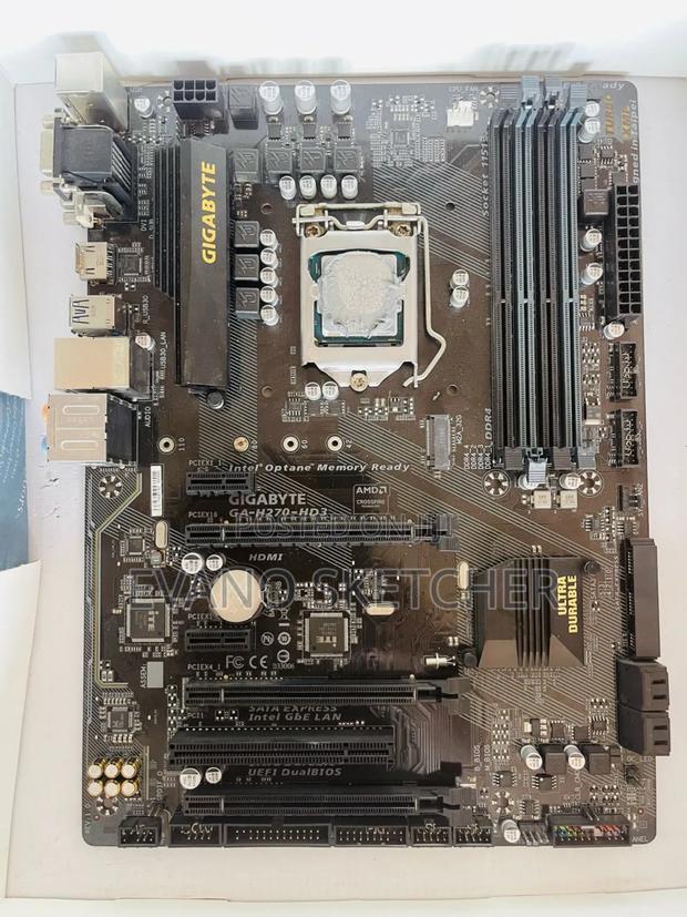 Gaming Motherboard and Processor