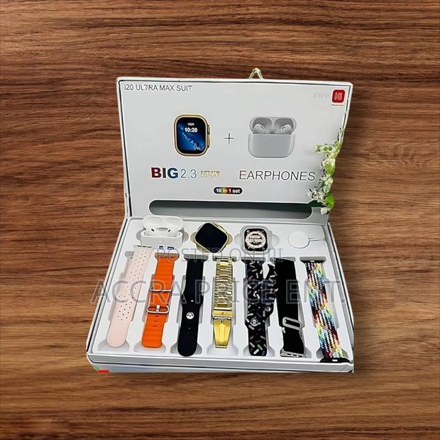 I-20 Ultra Max Suit Smartwatch 10 in 1 Straps (938335)