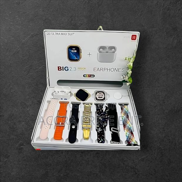 I-20 Ultra Max Suit Smartwatch 10 in 1 Straps (938335) photo 2
