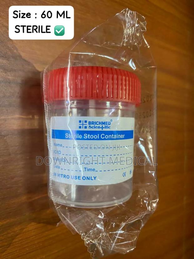 60ml Sterile Stool Container · Photo 1