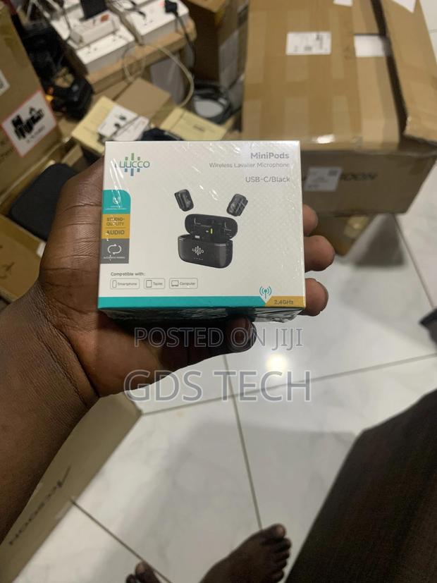 Luucco Minipods Wireless Lavalier Microphone ( Usb-C)