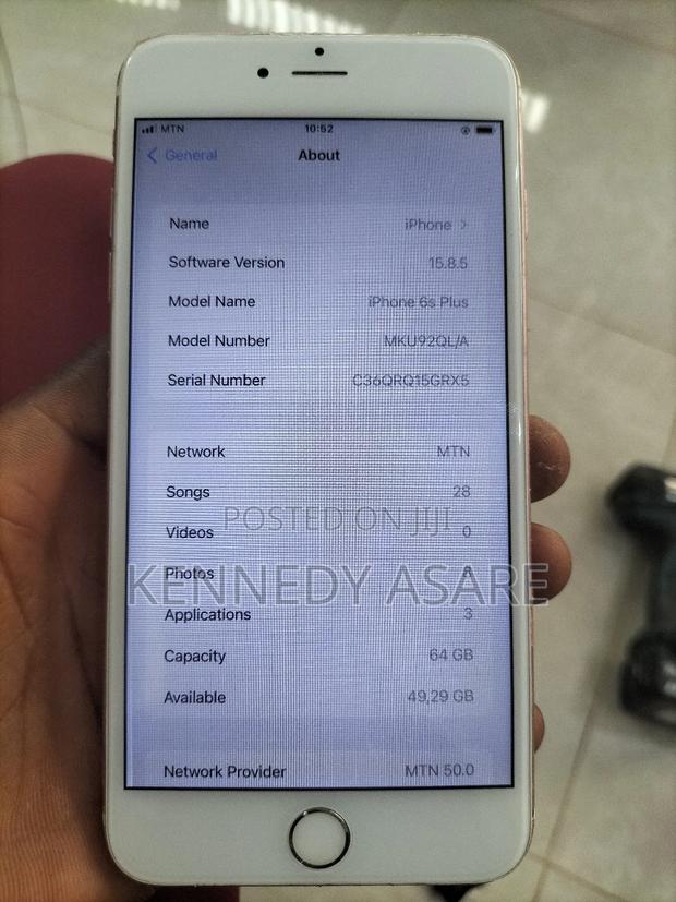 Apple iPhone 6s Plus 64 GB Pink photo 2