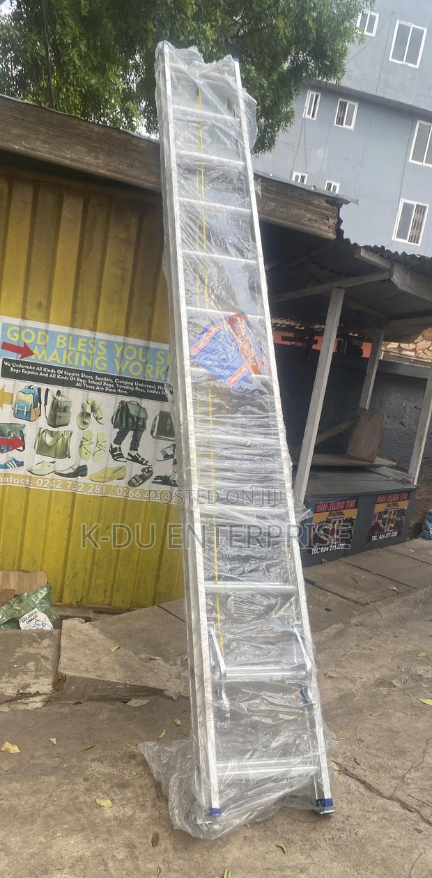12x2 Aluminum Ladder With Rope