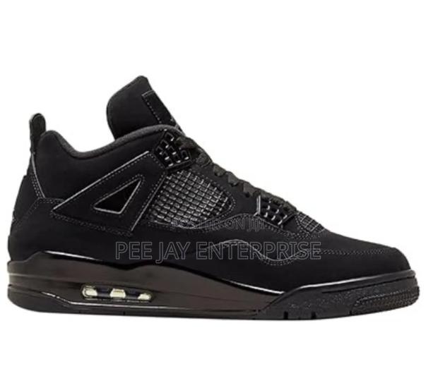 Air Jordan 4 Retro "Black Cat" Sneakers. photo 2
