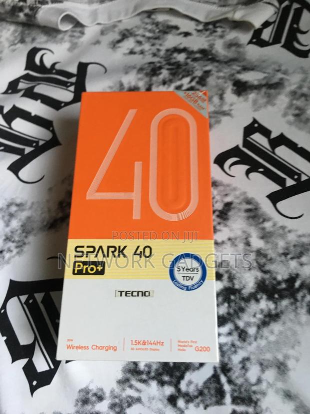 New Tecno Spark 40 Pro+ 256 GB Gray
