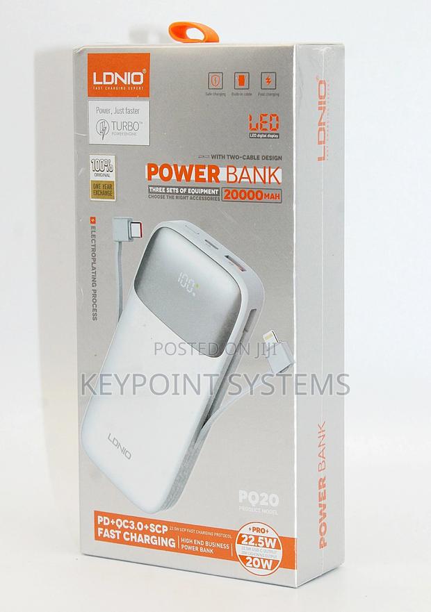 Ldnio Pq.20 20000mah 22.5w Fast Charging Power Bank photo 2