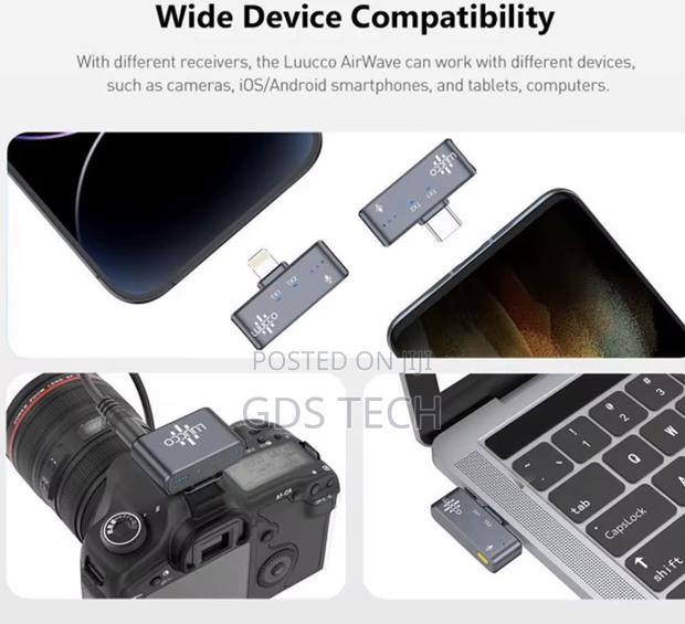 Luucco Airwave Wireless Lavalier Microphone (Combo) photo 2
