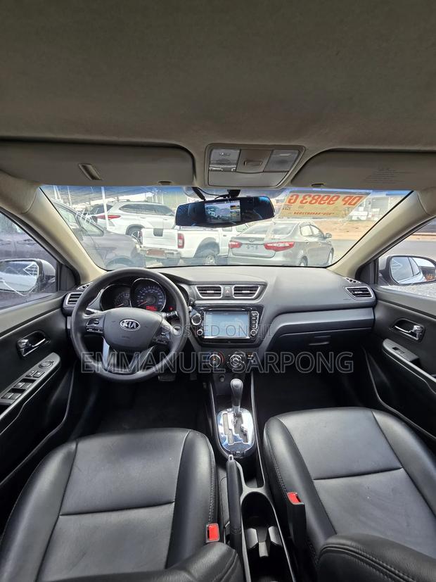 Kia Rio EX 4dr Sedan (1.6L 4cyl 6A) 2013 Silver photo 2