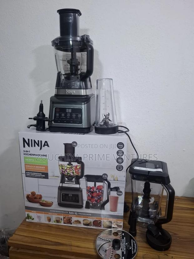 3-in-1 Ninja Auto-Iq Food Processor/Blender/Jug From Germany