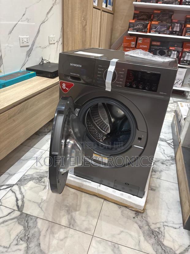 Skyworth 8kg Front Loader Powerful Laundry Performance