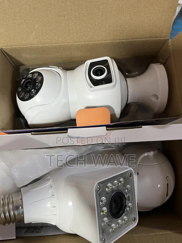 Wifi Bulb Double Lens CCTV Camera photo 2