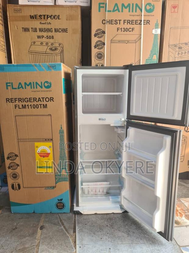 Original Flamingo 80 Liters Refrigerator Top Freezer Two Doors 1,750 photo 4