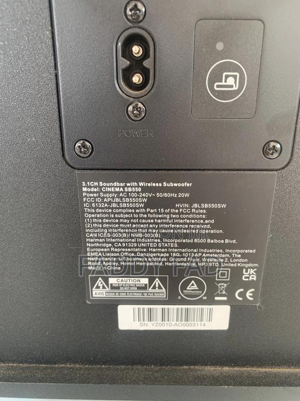 JBL Cinema Sb560,Sb550