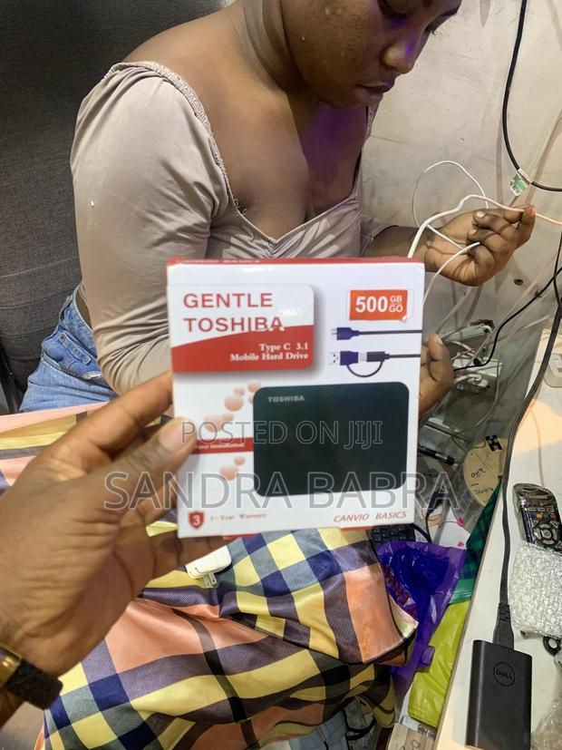 500gb Gentle Toshiba External