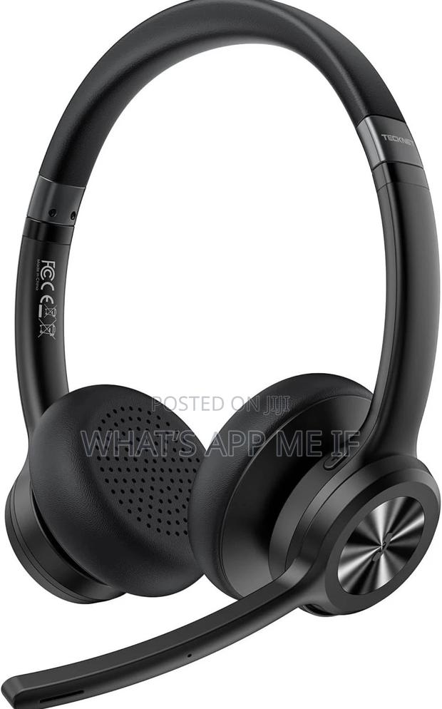 Tecknet Bluetooth Headset Wireless Microphone Noise Canceling, 50h photo 3
