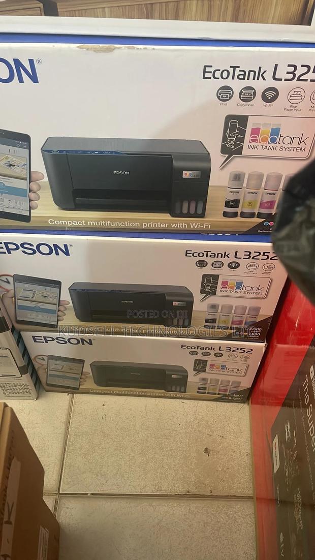 Epson Ecotank L3252 A4 Wi-Fi All-in-One Ink Tank Printer