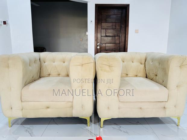 3-Set Cream Sofa Set photo 2