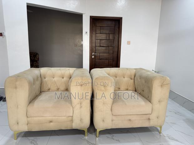 3-Set Cream Sofa Set photo 4