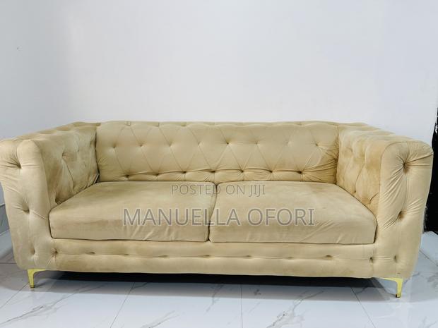 3-Set Cream Sofa Set photo 3