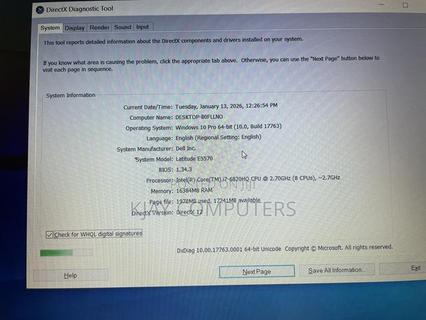 Laptop Dell Latitude 15 E5570 16GB Intel Core I7 SSD 512GB photo 6