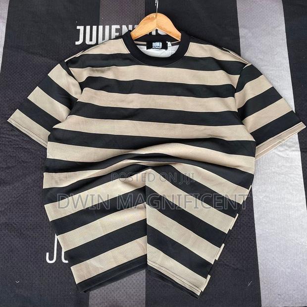 Calvin Klein Striped Short-Sleeved T-Shirt.