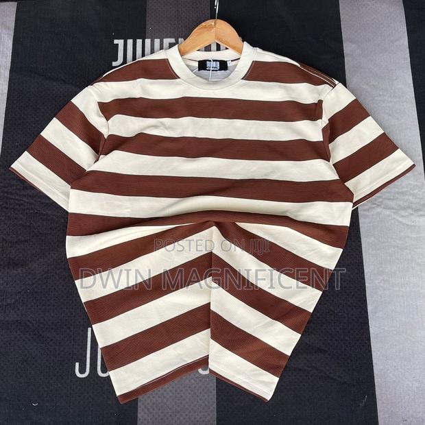 Calvin Klein Striped Short-Sleeved T-Shirt.